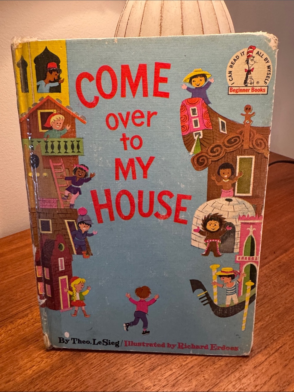 Vintage 1966 Come Over to My House Theo. LeSieg Beginner Book